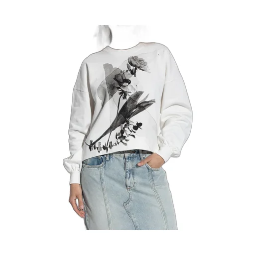Floral Print Sweater
