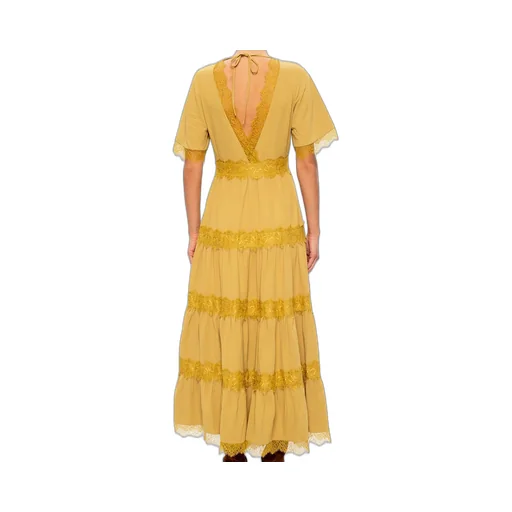 Lace Detail Maxi Dress