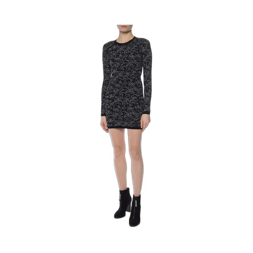 Textured Knit Mini Dress