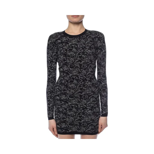 Textured Knit Mini Dress