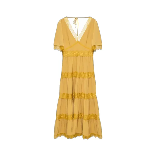 Lace Detail Maxi Dress