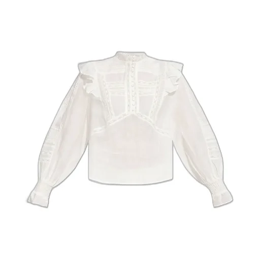 Heather Ruffled Top