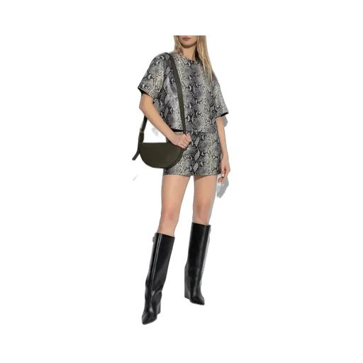 Modern Patterned Boxy Top