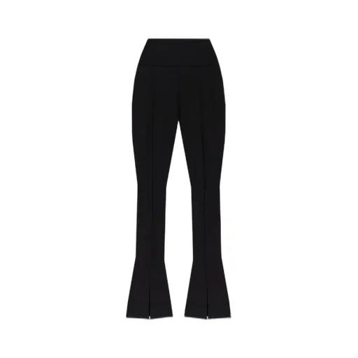 Flared High-Waist Pants