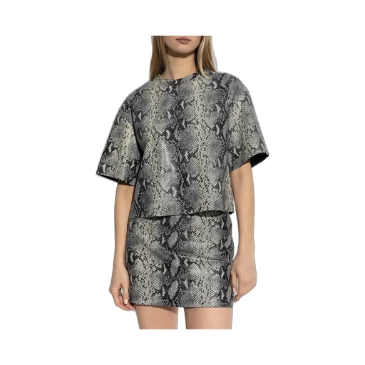 Modern Patterned Boxy Top