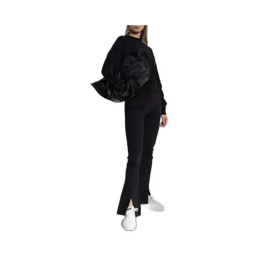 Flared High-Waist Pants