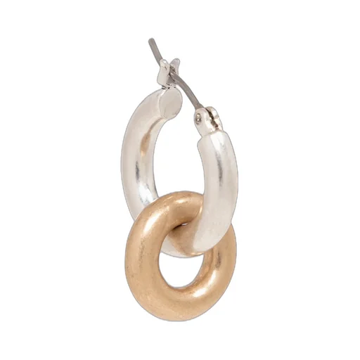 Interlinked Hoop Earrings