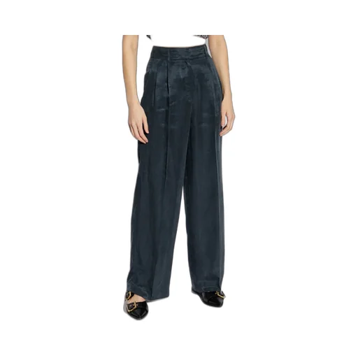 Tailored Wide-Leg Pants