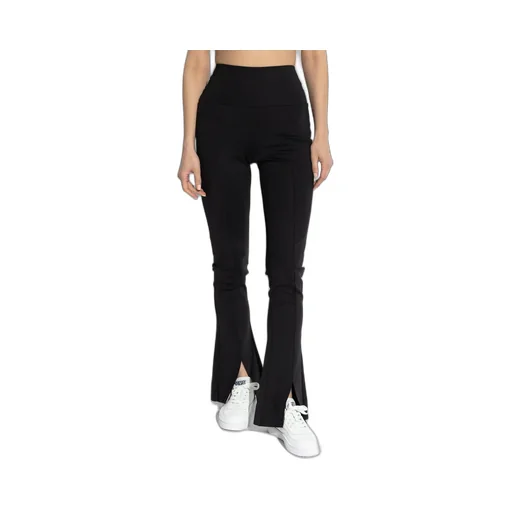 Flared High-Waist Pants