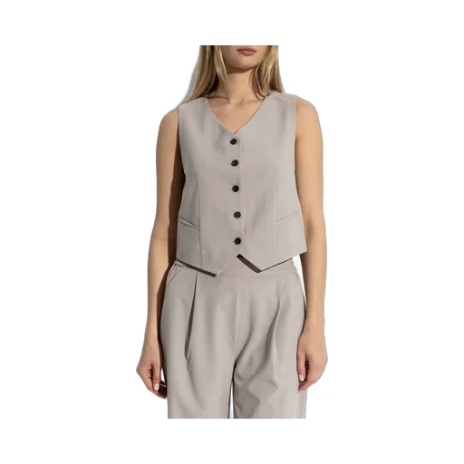 Tailored Button-Up Vest