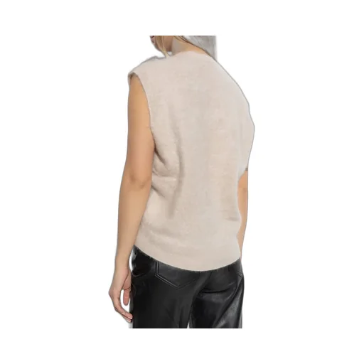 Classic V-Neck Sleeveless Coat