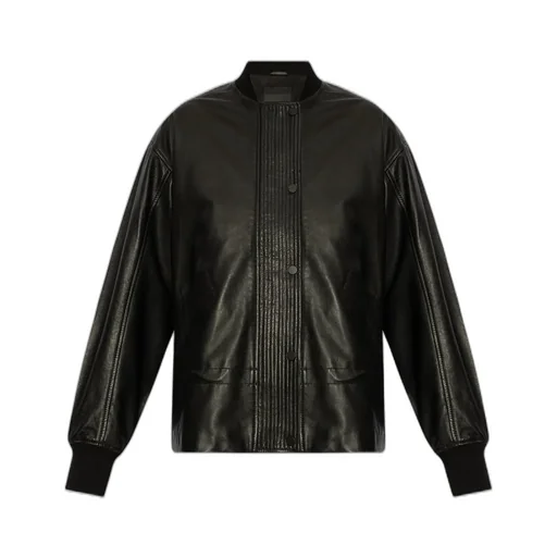 Quilted Panel Bomber Jacket