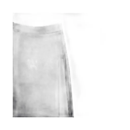 Zipped Pleated Long Skirt