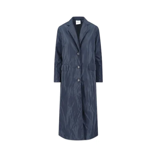 Flap-Pocket Long Coat