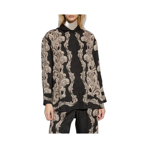 Paisley Print Relaxed Top
