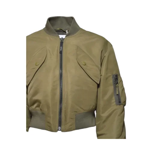 Zip-Up Cropped Jacket
