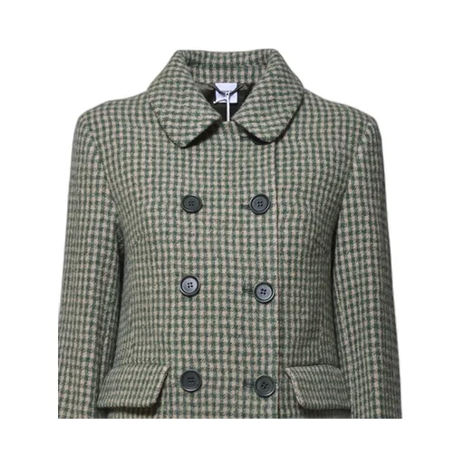 Shetland Double-Breasted Coat