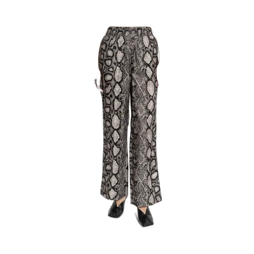 Relaxed Fit Patterned Pants