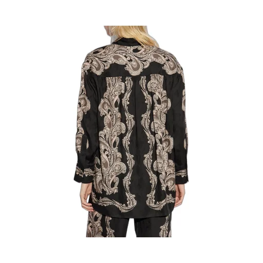 Paisley Print Relaxed Top