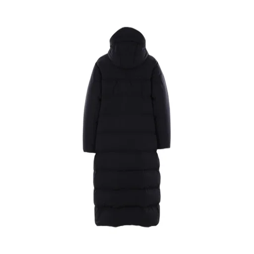 Zipped Hooded Long Coat