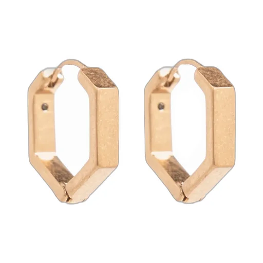 Geometric Hoop Earrings