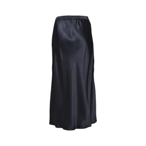 Long Satin Skirt