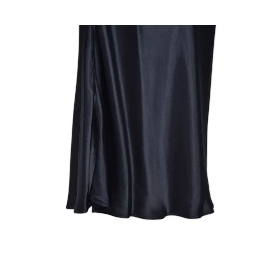 Long Satin Skirt