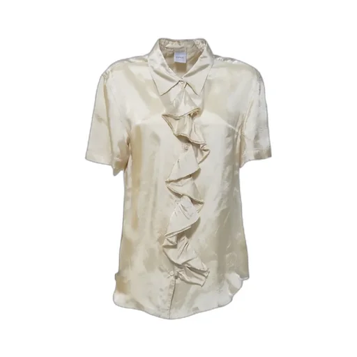 Ruffle Front Blouse