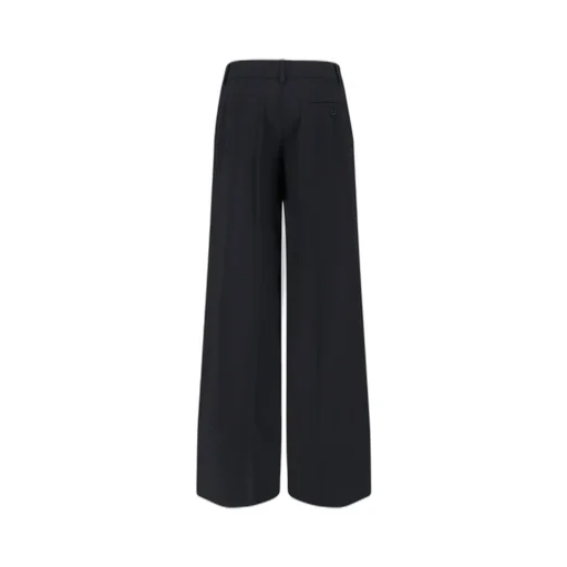 Double-Breasted Straight Hem Suit