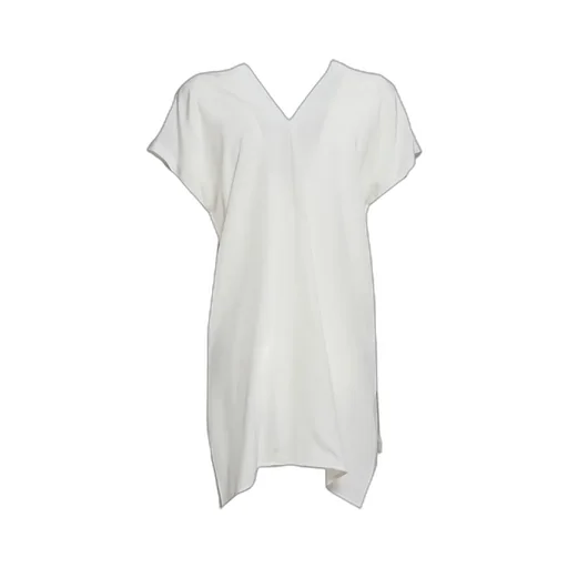 V-Neck Satin Blouse