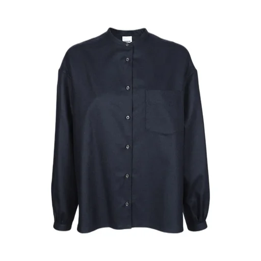 Pocketed Button-Up Top