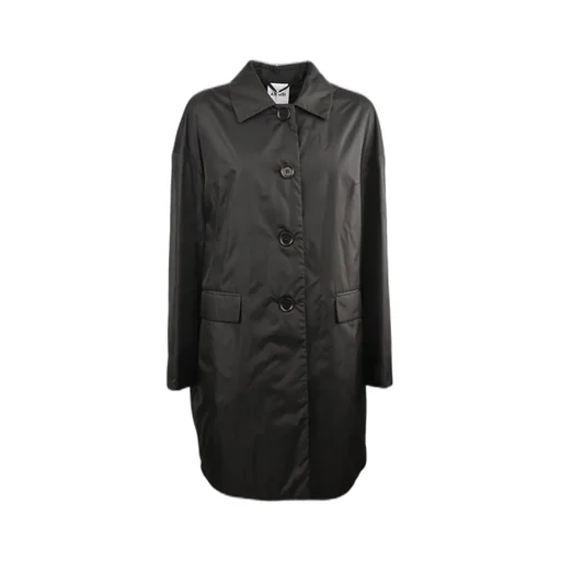 Long-Sleeved Single-Breasted Coat