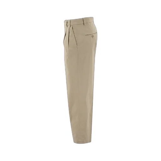 Pleated Regular-Fit Pants