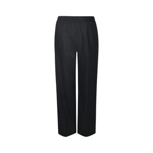 High-Waisted Cropped Trousers