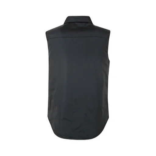 Press-Stud Sleeveless Padded Gilet