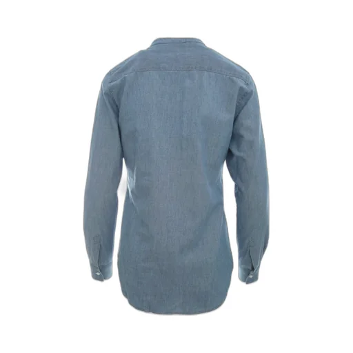 Long-Sleeved Denim Shirt