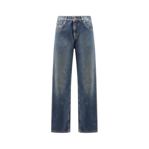 Logo-Patch Denim Jeans