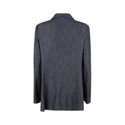 Single-Breasted Denim Jacket