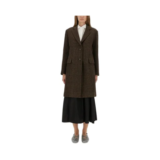 Single Breasted Long Coat