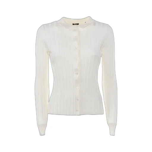 Long-Sleeved Button-Up Cardigan