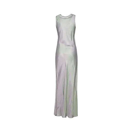 Crewneck Sleeveless Maxi Dress