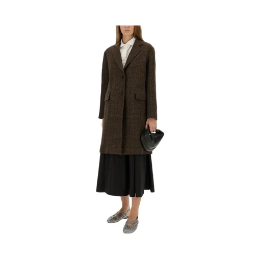 Single Breasted Long Coat