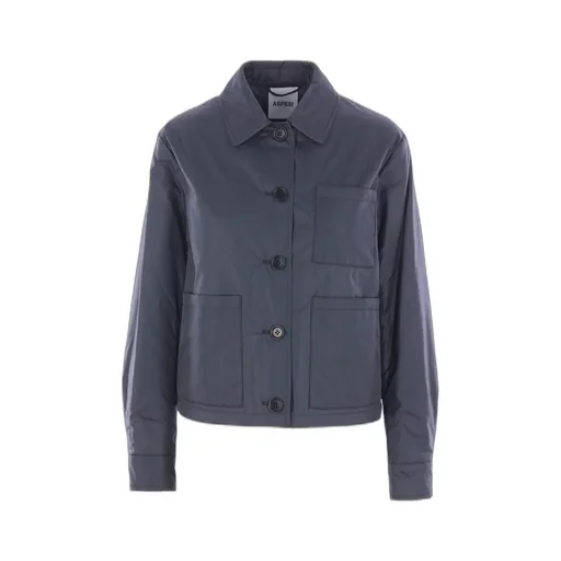 Patch-Pocket Button-Up Jacket