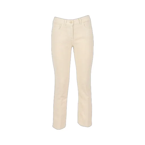 Mid-Rise Straight-Leg Trousers