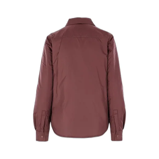 Buttoned Padded Shirt Jacket
