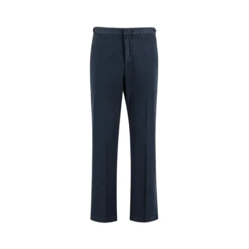 Garment Dyed Straight-Leg Pants