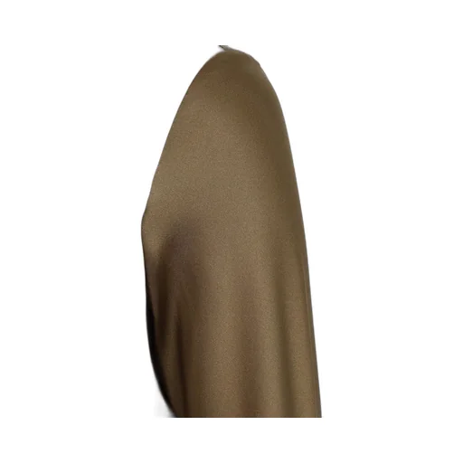 Satin Long-Sleeved Dress
