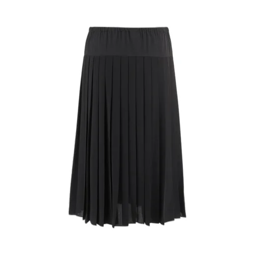 Pleated Midi Skirt