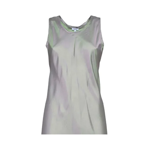 Crewneck Sleeveless Maxi Dress