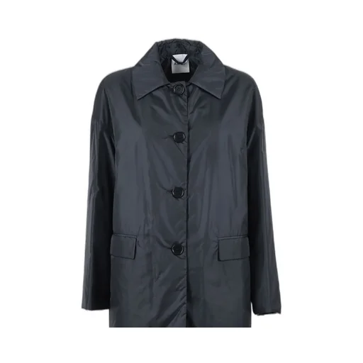 Long-Sleeved Single-Breasted Coat